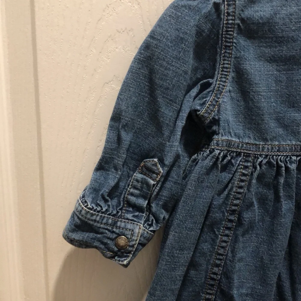 Ralph Lauren Toddler girls Jean dress 18 m